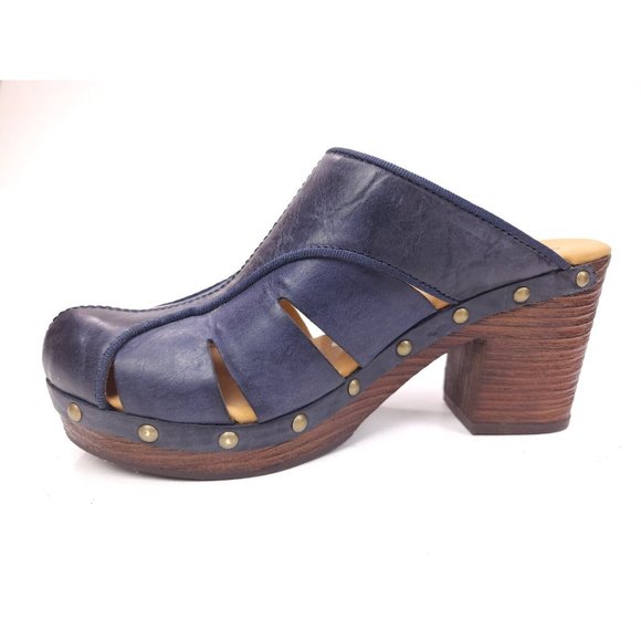 korks neneh leather clog